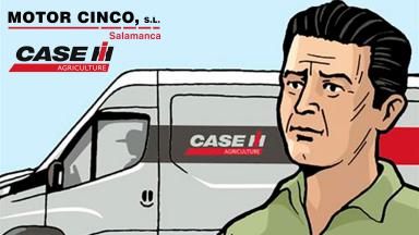 Servicio CASE IH Motor Cinco S.L.<br />
Servicio técnico oficial CASE IH - Salamanca.
